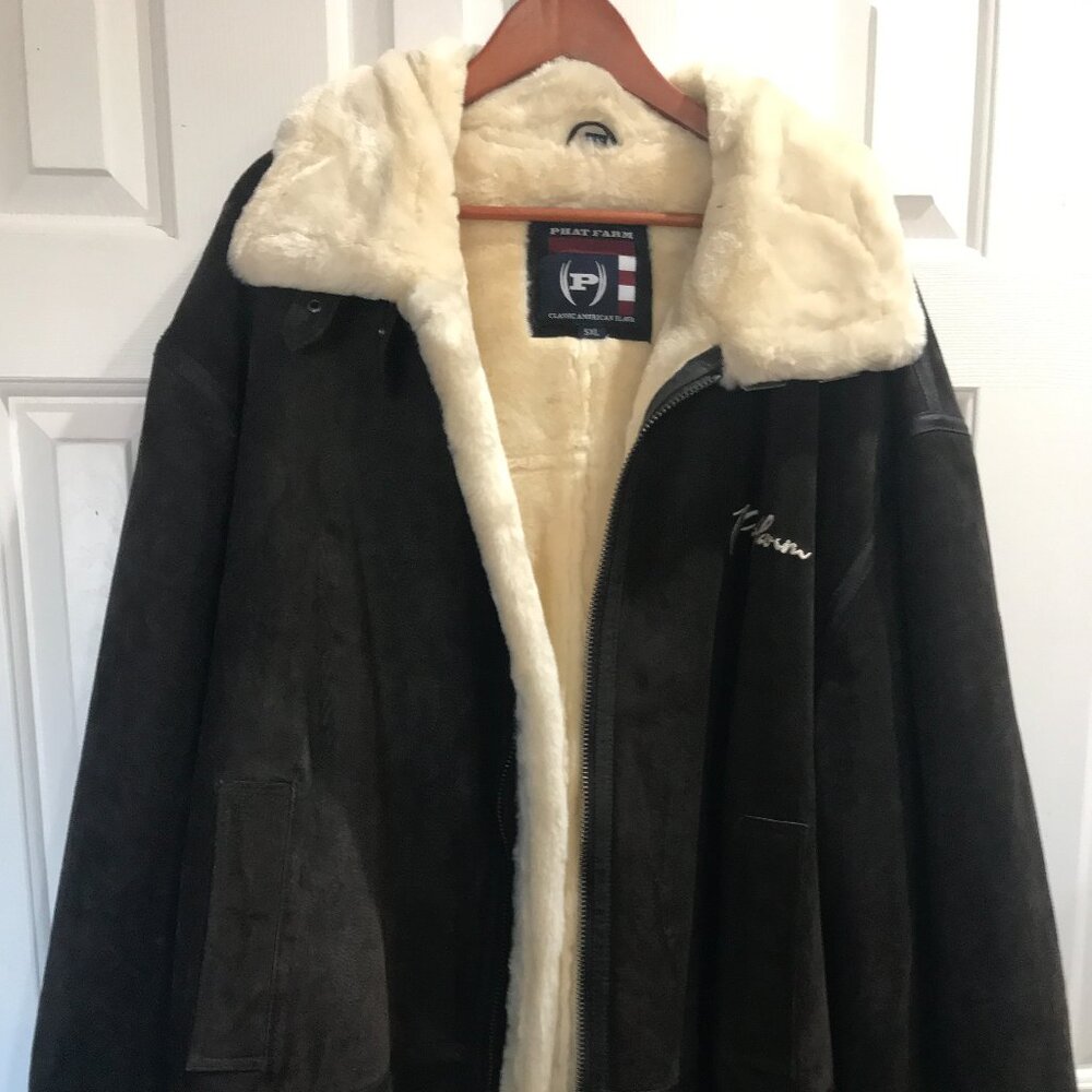 Brown 5XL Phat Farm Jacket
